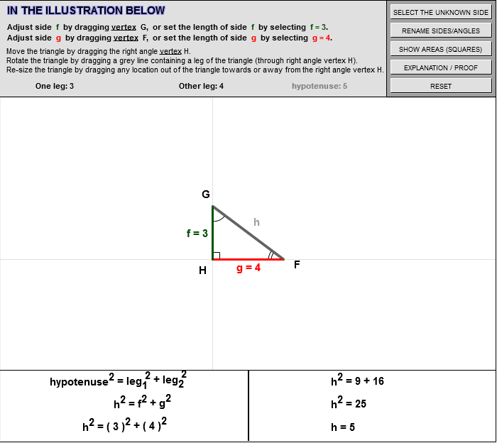 Pythagorean Theorem